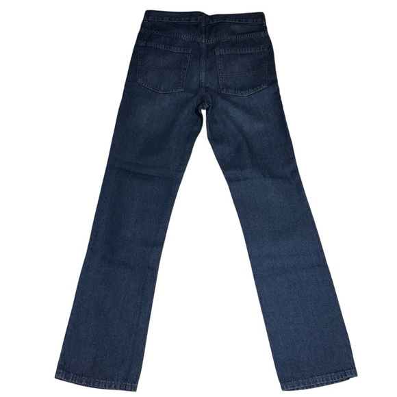 NWT PLACE Girls Denim Jeans SZ 16 Dk Blue Straight Leg Adjustable Waist - Picture 2 of 8